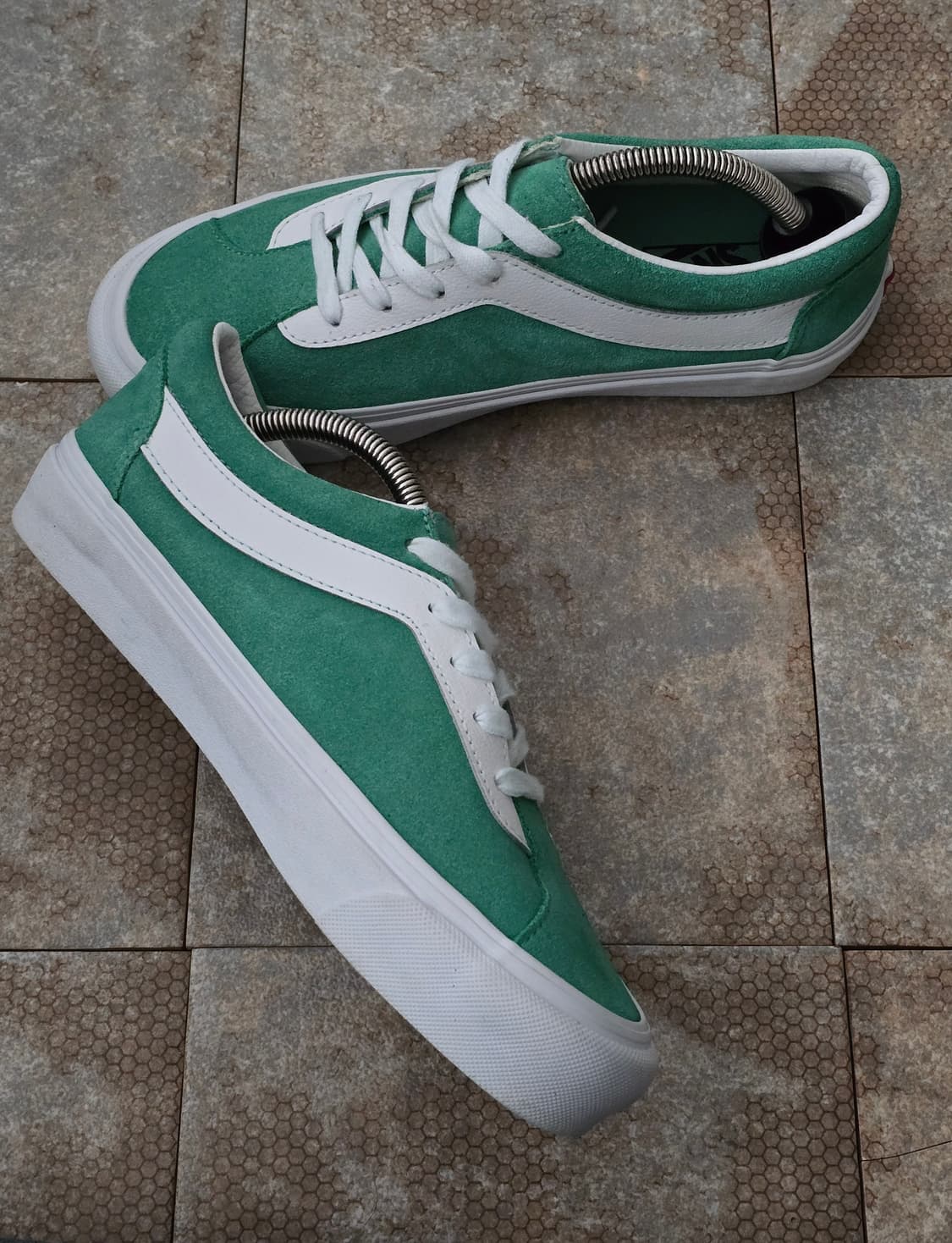 (245)반스 볼드 엔아이 그린  상품이미지4