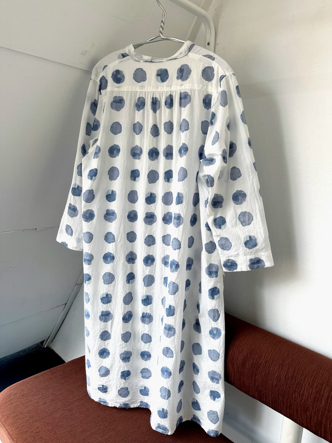  Sheer cotton design pattern onepiece 상품이미지8