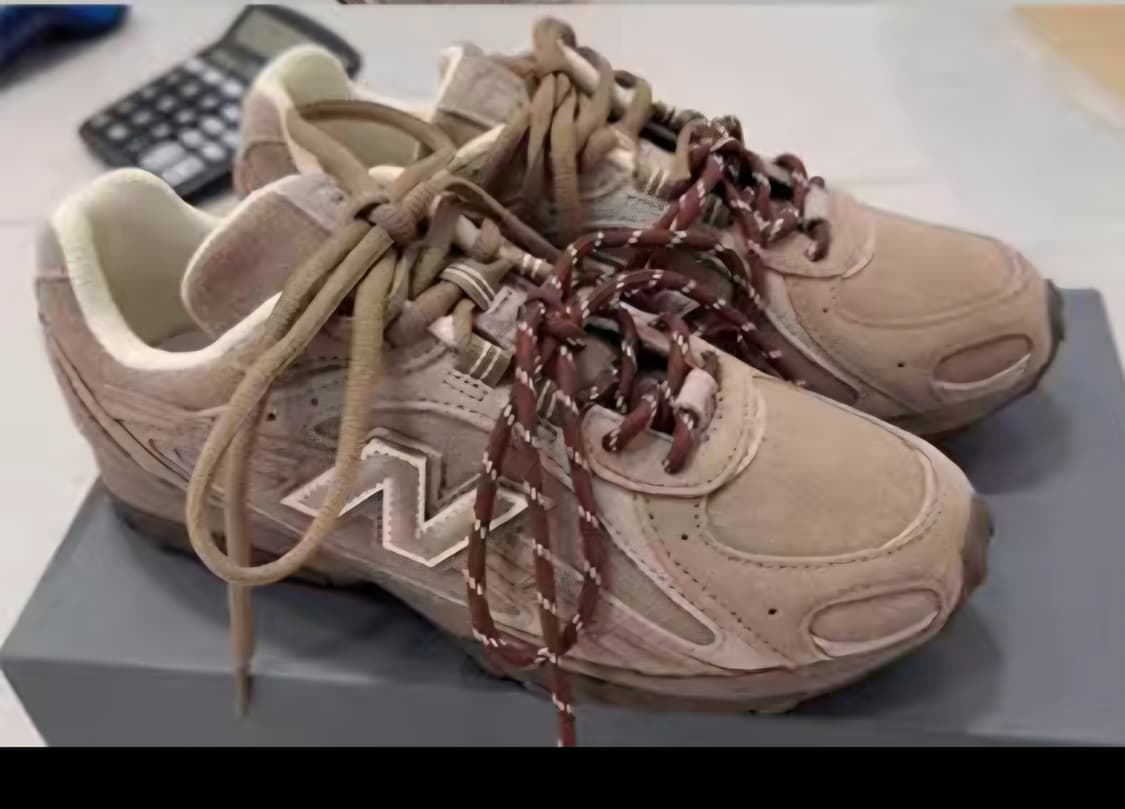 뉴발란스 미우미우 신발끈 레터링끈 상품이미지2