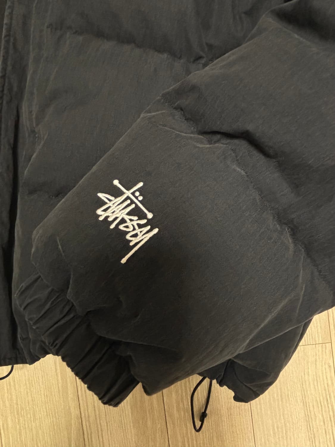 [L] 스투시 퍼퍼 패딩 블랙 상품이미지3