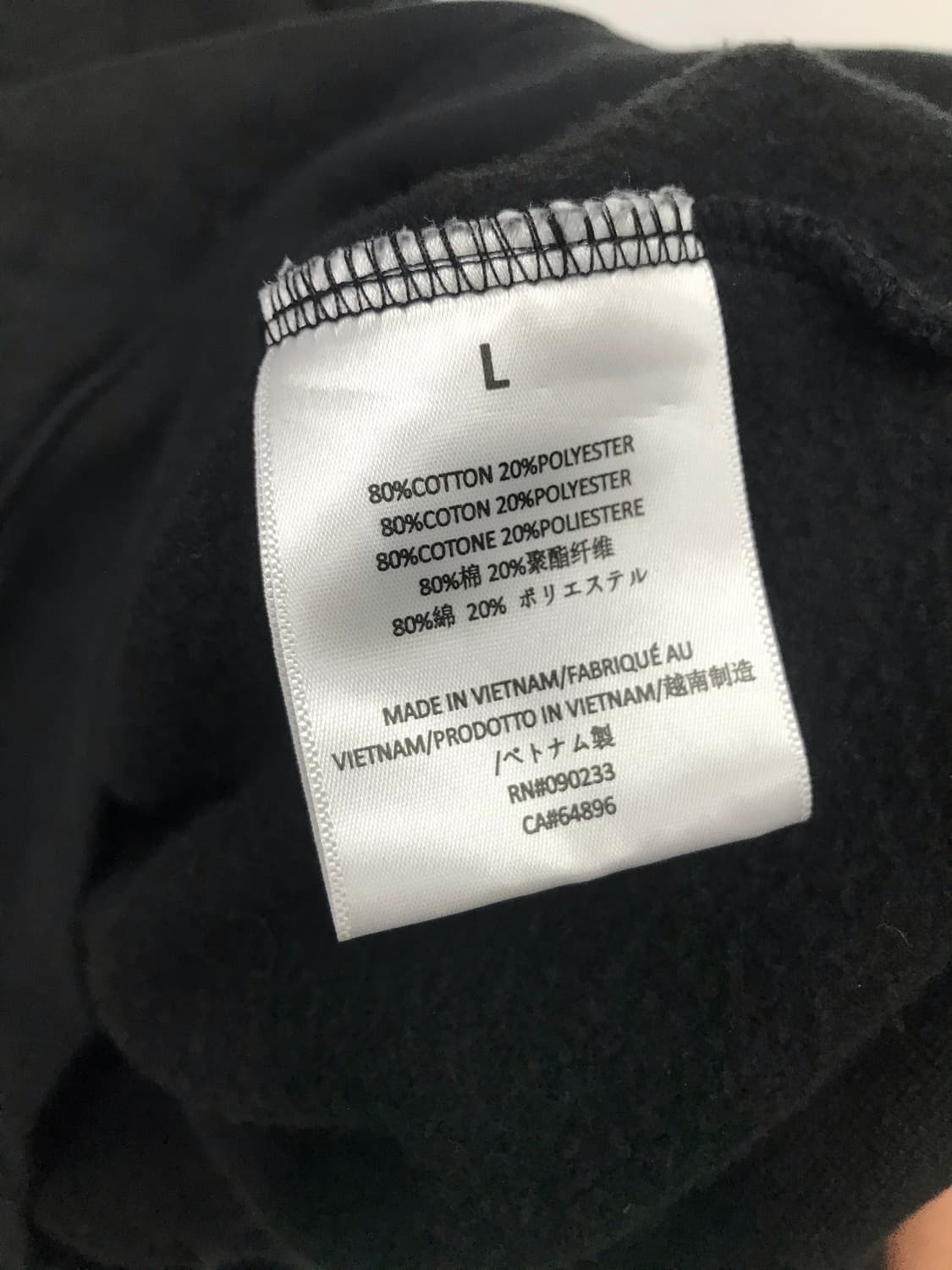 Essentials 백프린팅 후드 상품이미지5