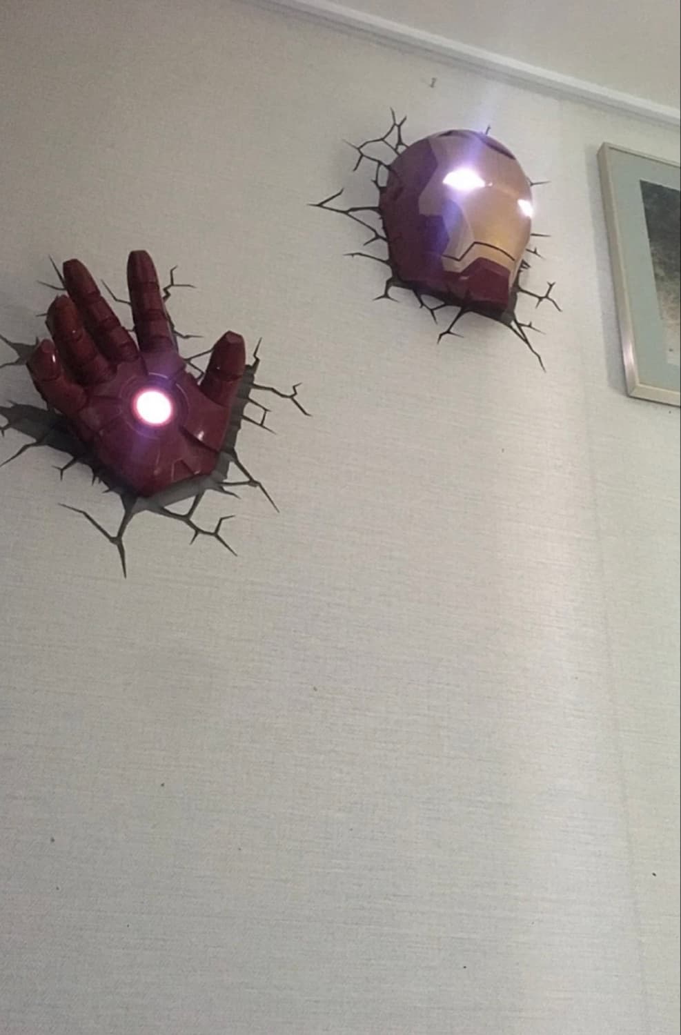 마블 아이언맨 벽 조명 상품이미지3