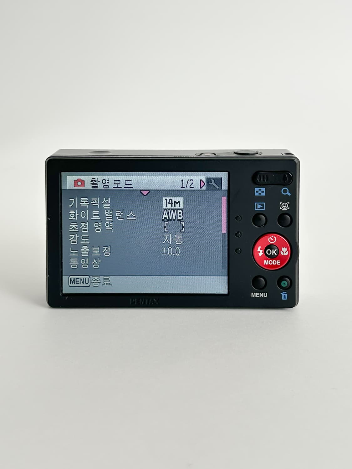 필름너낌!) 펜탁스 옵티오 ls1100 Optio 빈티지 디카 상품이미지3