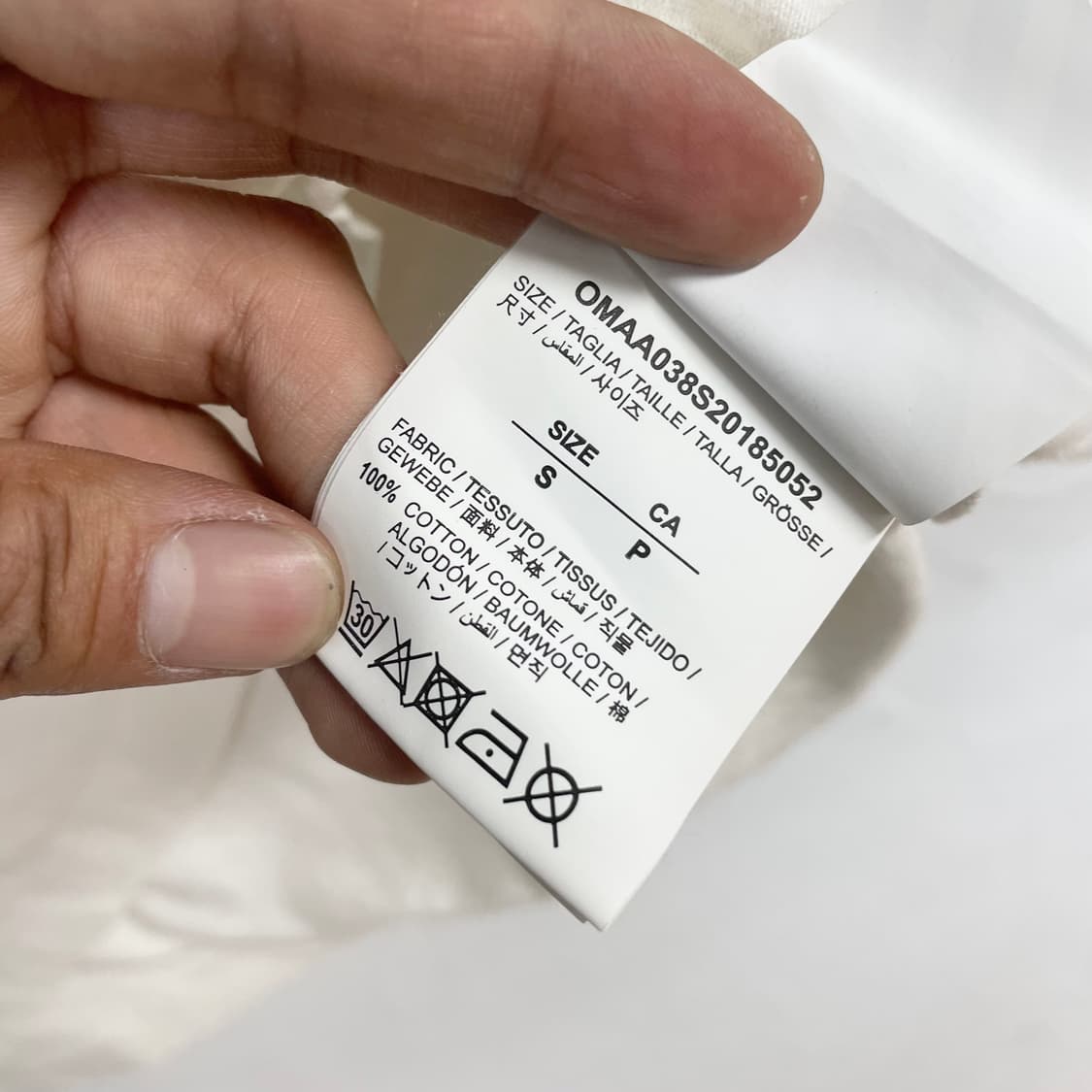 오프화이트 x 퓨투라 반팔티  상품이미지7