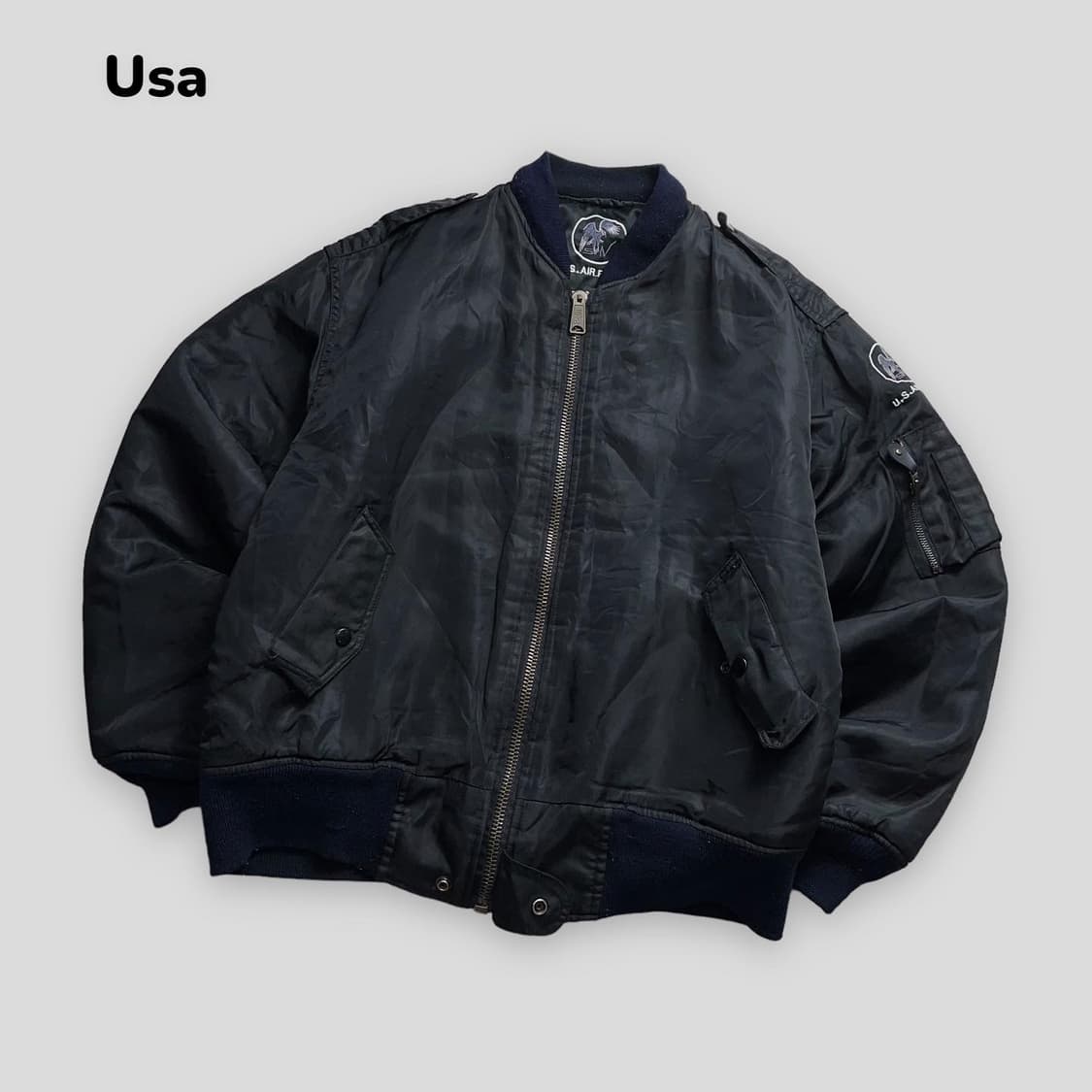  USA 에어포스 ma-1 자켓   상품이미지1