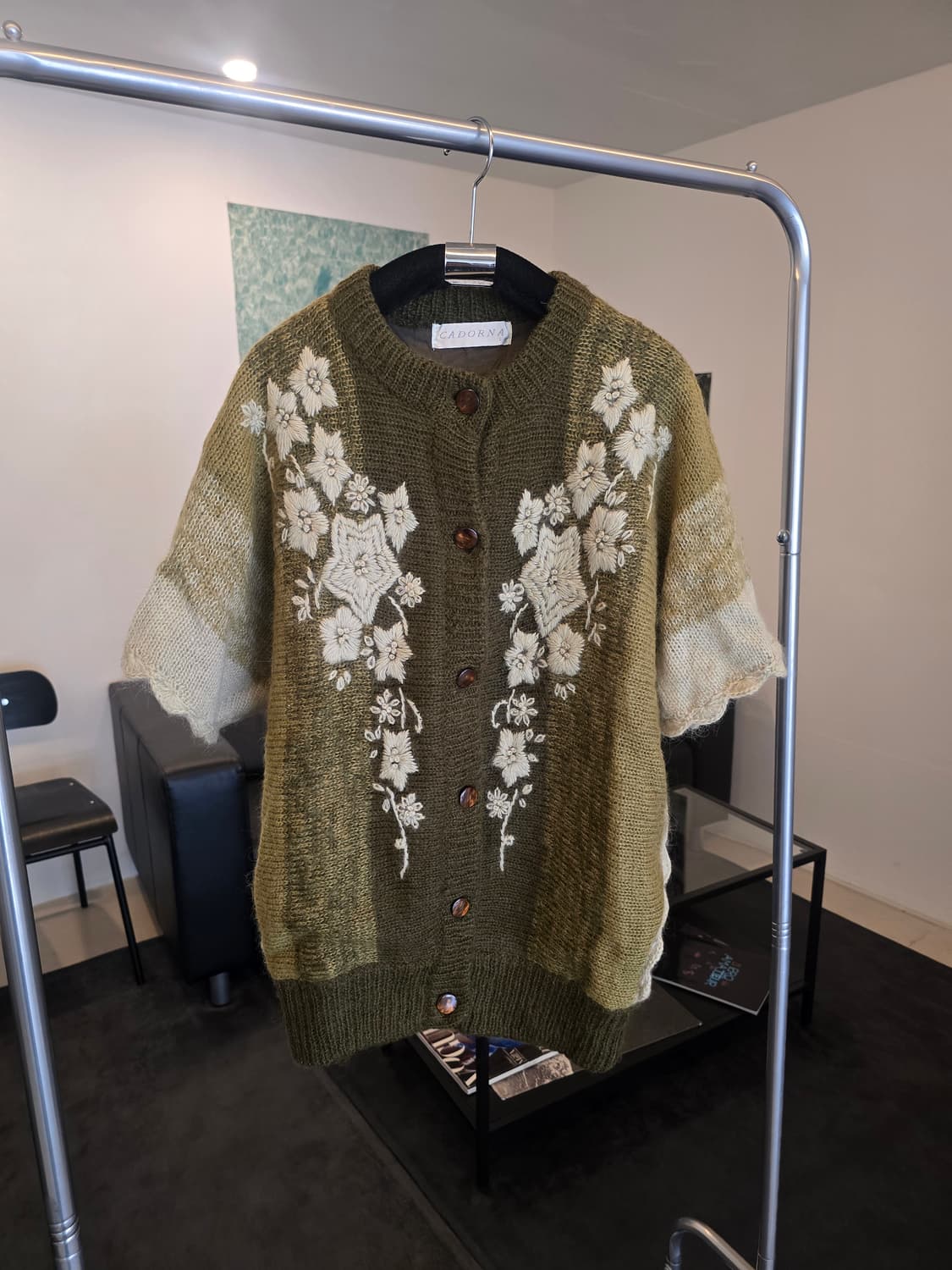 모리걸 자수가디건 상품이미지1