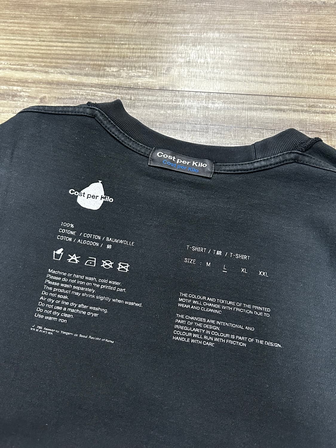 코스트퍼킬로 x 웝트 반팔 상품이미지3