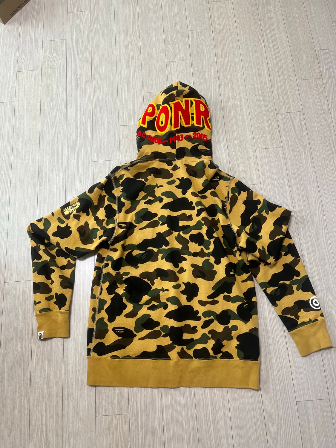 베이프 후드집업 황계 상품이미지2