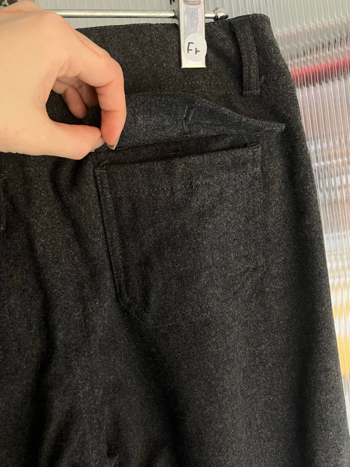 울모직 부츠컷 슬랙스 상품이미지6