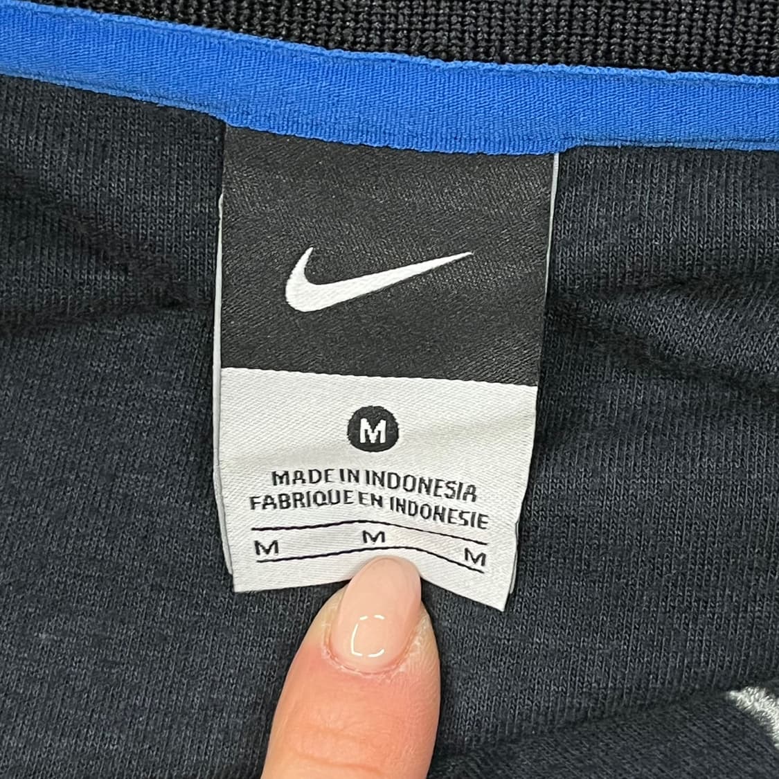 [정품/M] 나이키 맨유 트랙탑 블랙 블루 져지 b15 상품이미지6