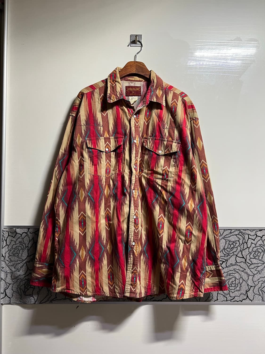 빈티지 랭글러x러슬러 웨스턴 셔츠 상품이미지1