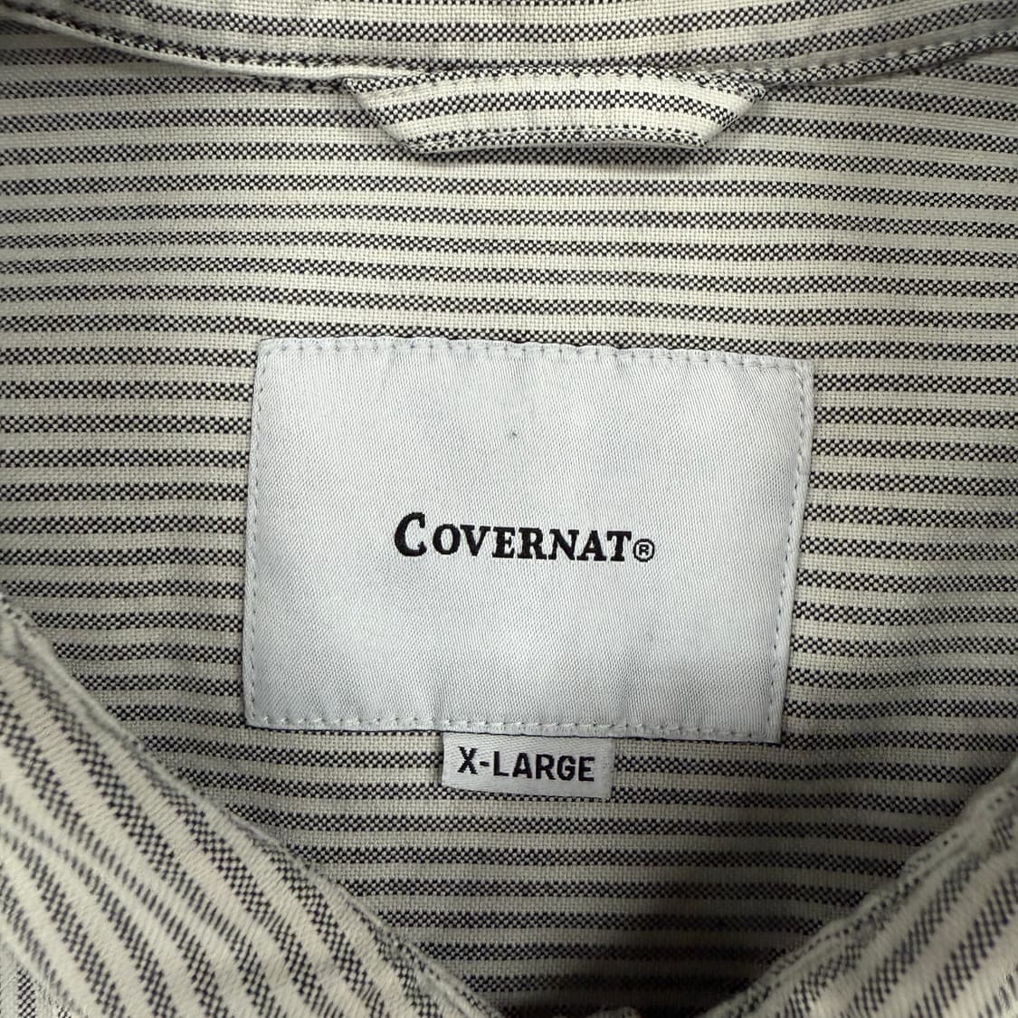 (XL)커버낫 COVERNAT 스트라이프 셔츠 상품이미지2