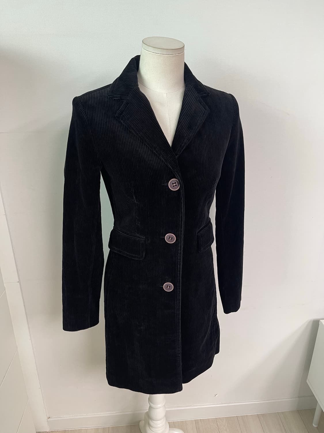 JACOB 골덴 코듀로이 코트 XS 44 상품이미지1