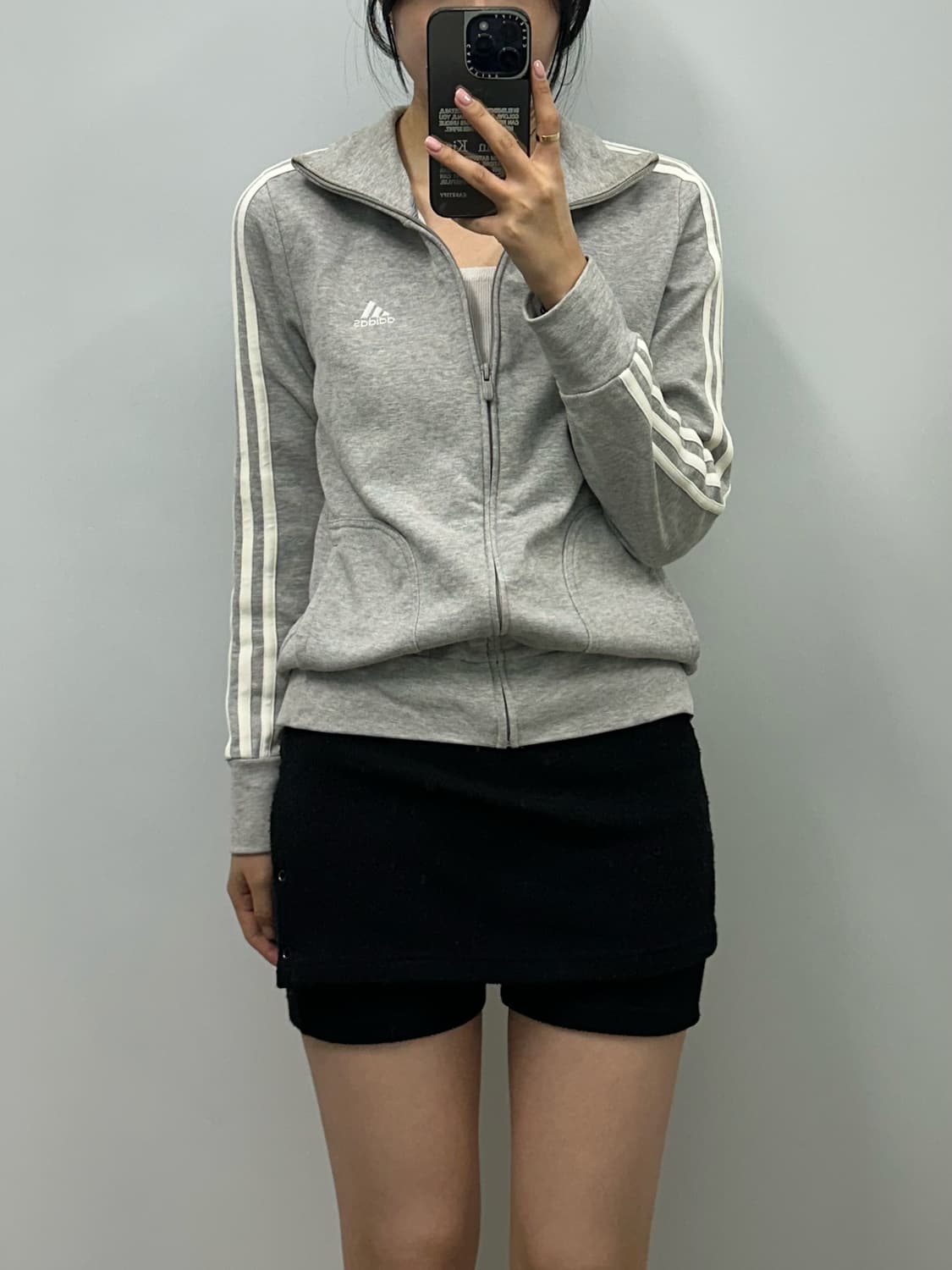 아디다스 그레이 코튼 트랙 져지 상품이미지1