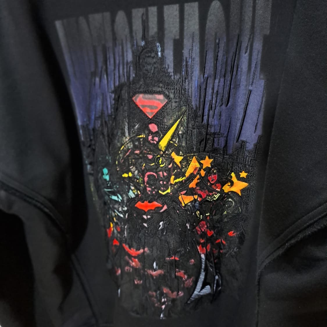 (새제품) 송지오 DC 콜라보 저스티스리그 후드 105 B791 상품이미지7