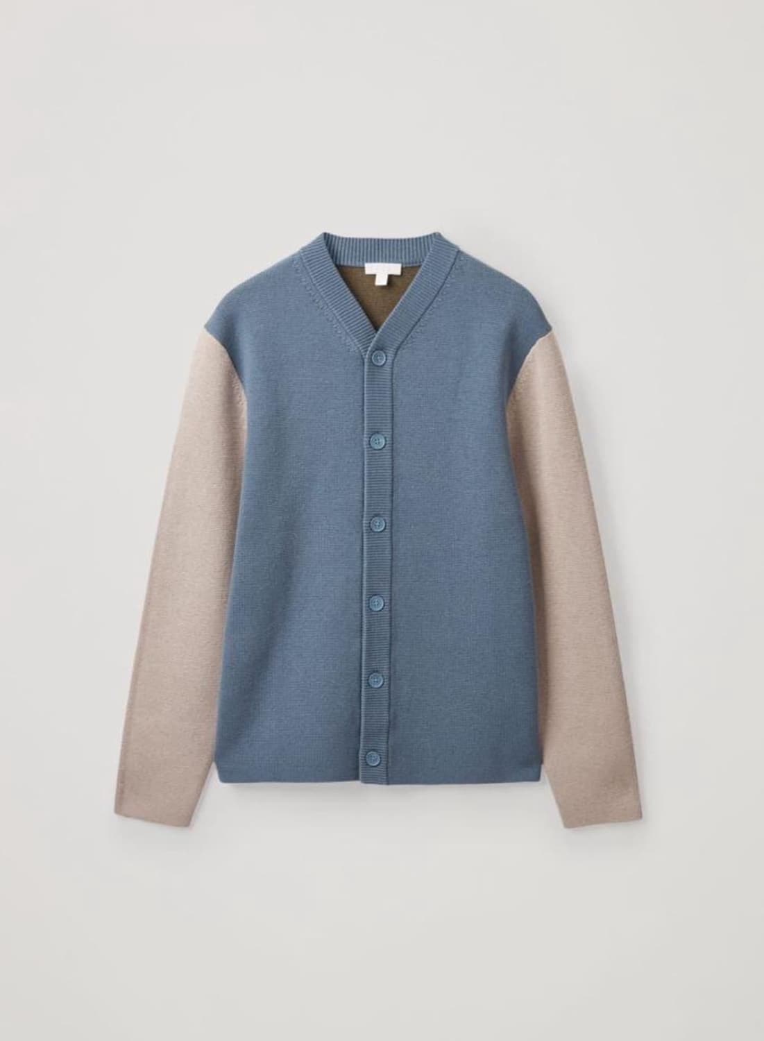 COS 컬러블록 가디건 M see 상품이미지1