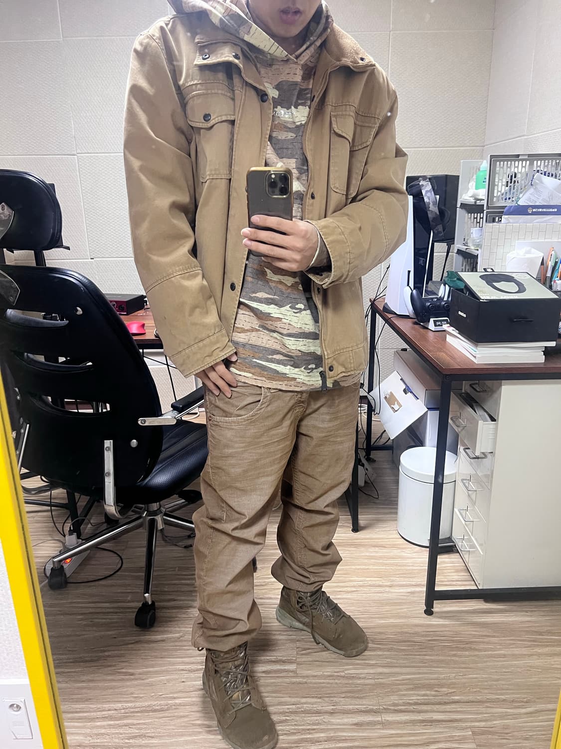 트루릴리전 바비 베이지 골덴 팬츠 상품이미지6