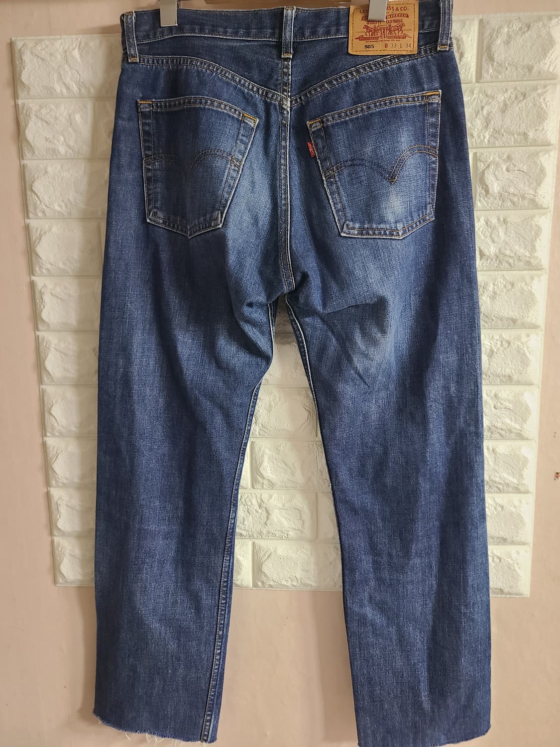 리바이스 505 데님 청바지(33) 상품이미지7