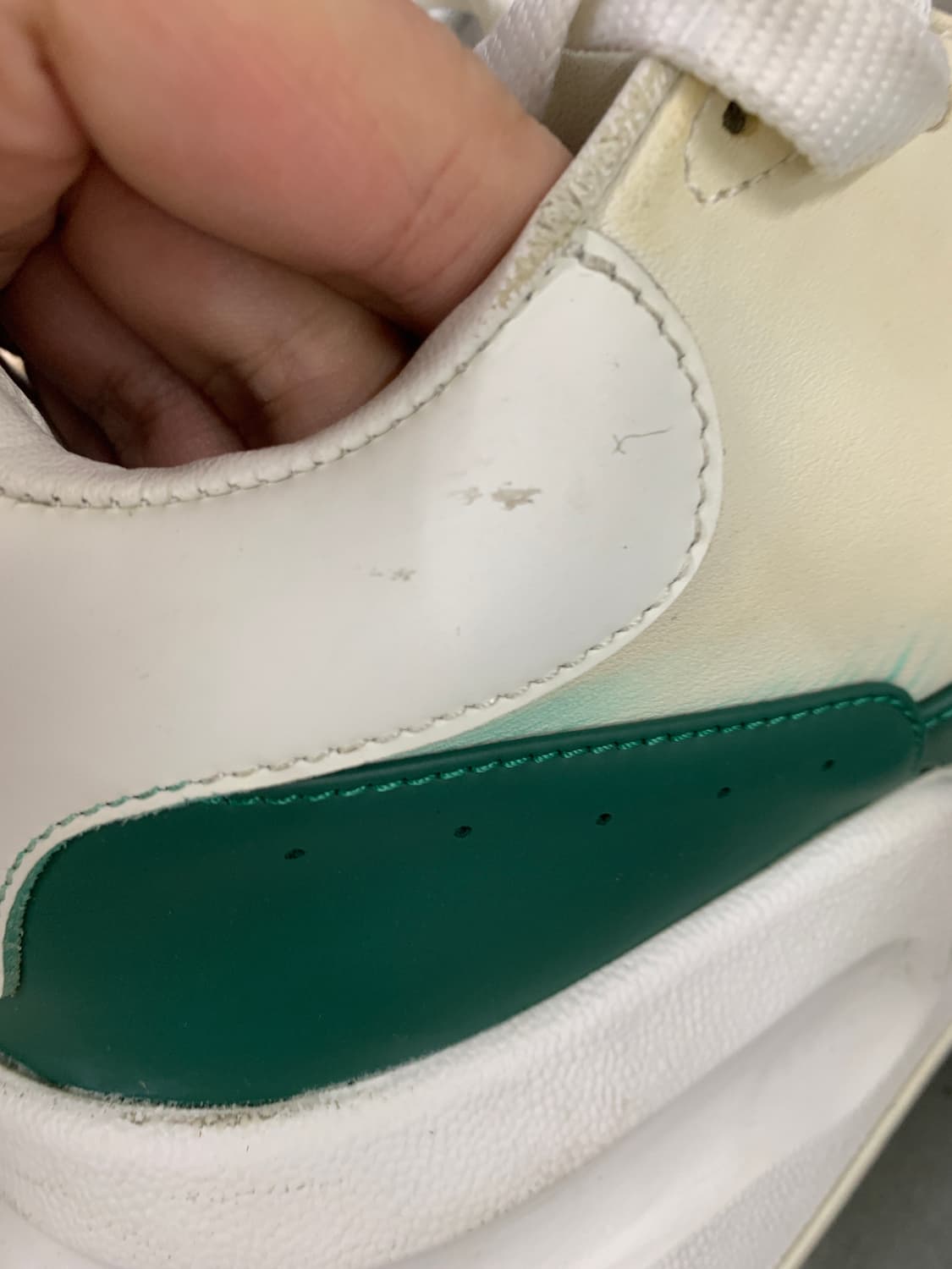 알렉산더 맥퀸 화이트그린 38(240) 상품이미지7