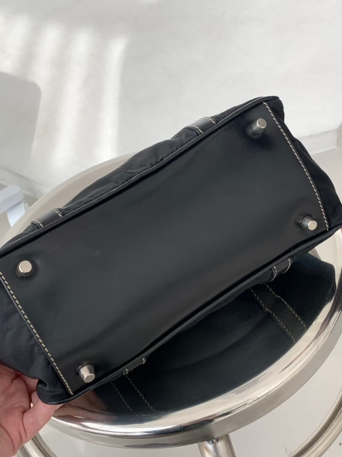 빈티지 프라다 미니 볼링백(정품) 상품이미지9