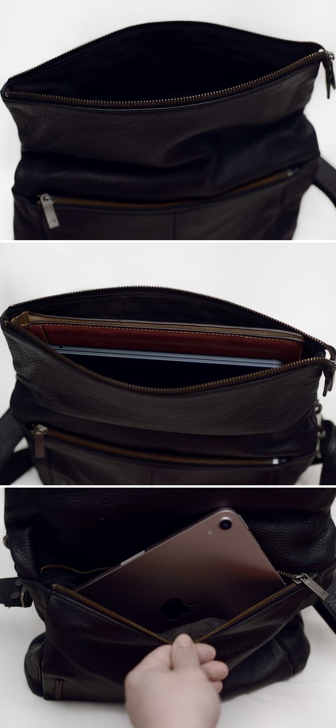 만다리나덕 이태리 프리덤 천연가죽 플랩 크로스백 상품이미지7