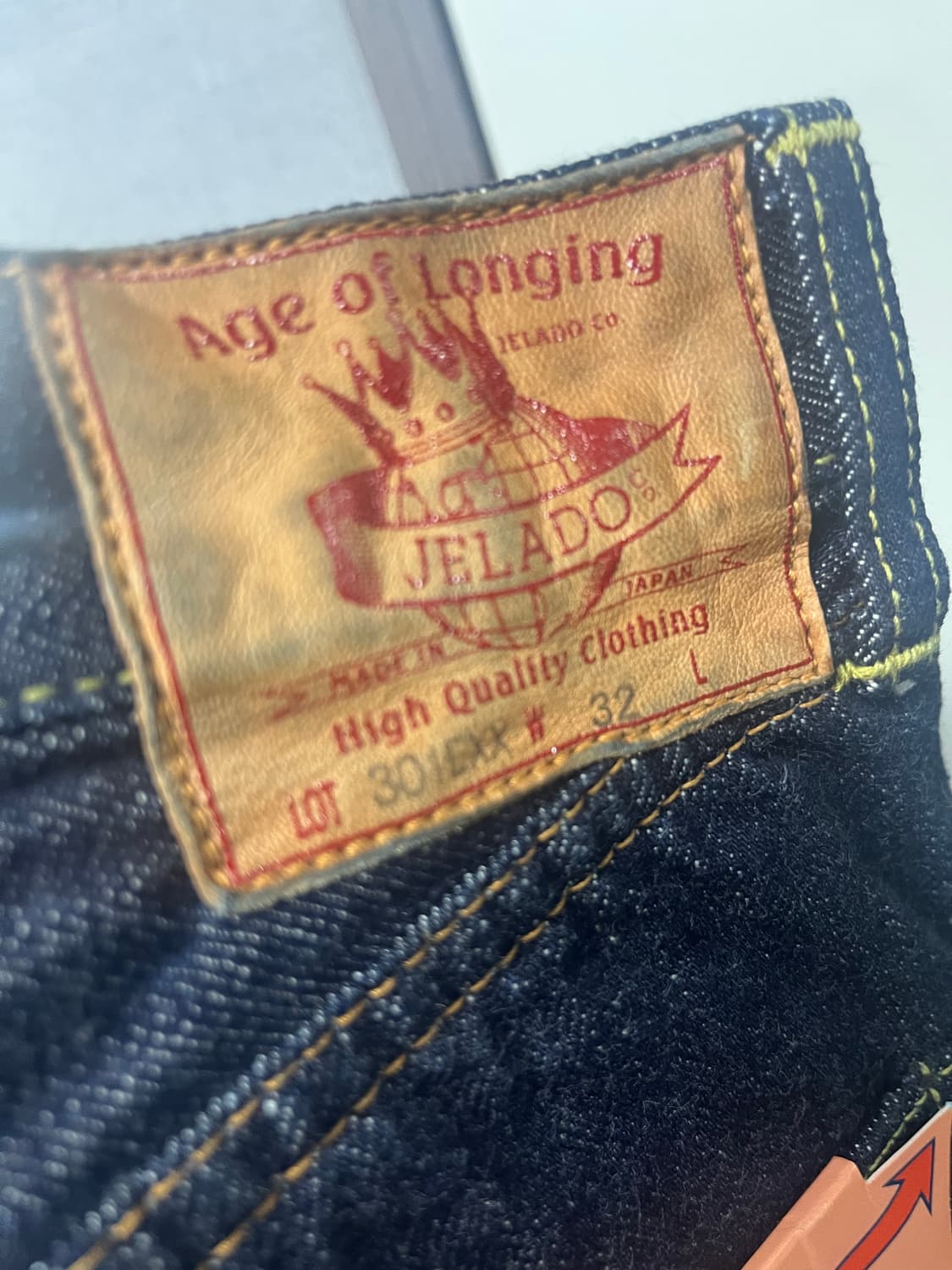 제라도 301EXX  데님팬츠 인디고 (32) 상품이미지6