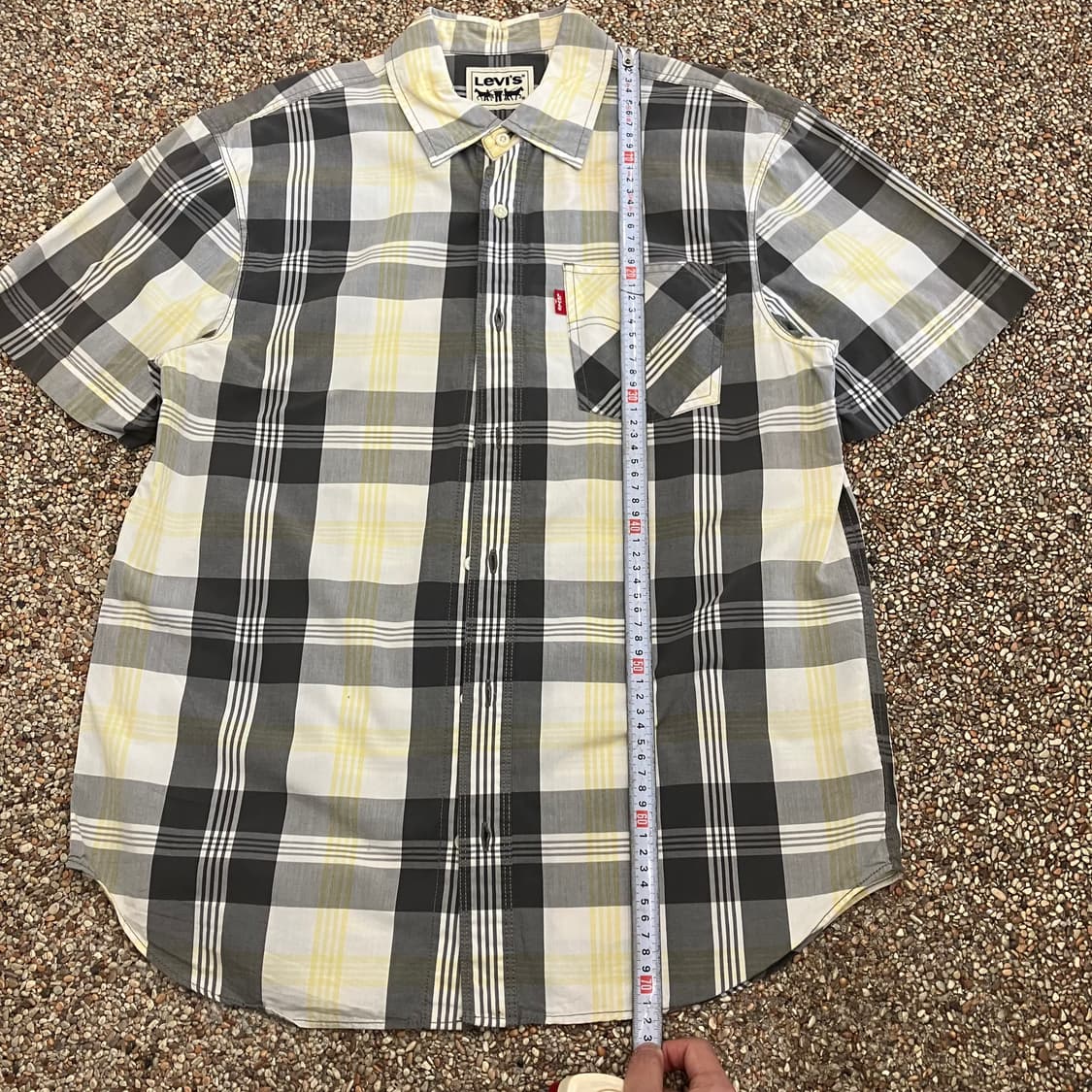 610 리바이스 체크 반팔셔츠 상품이미지6