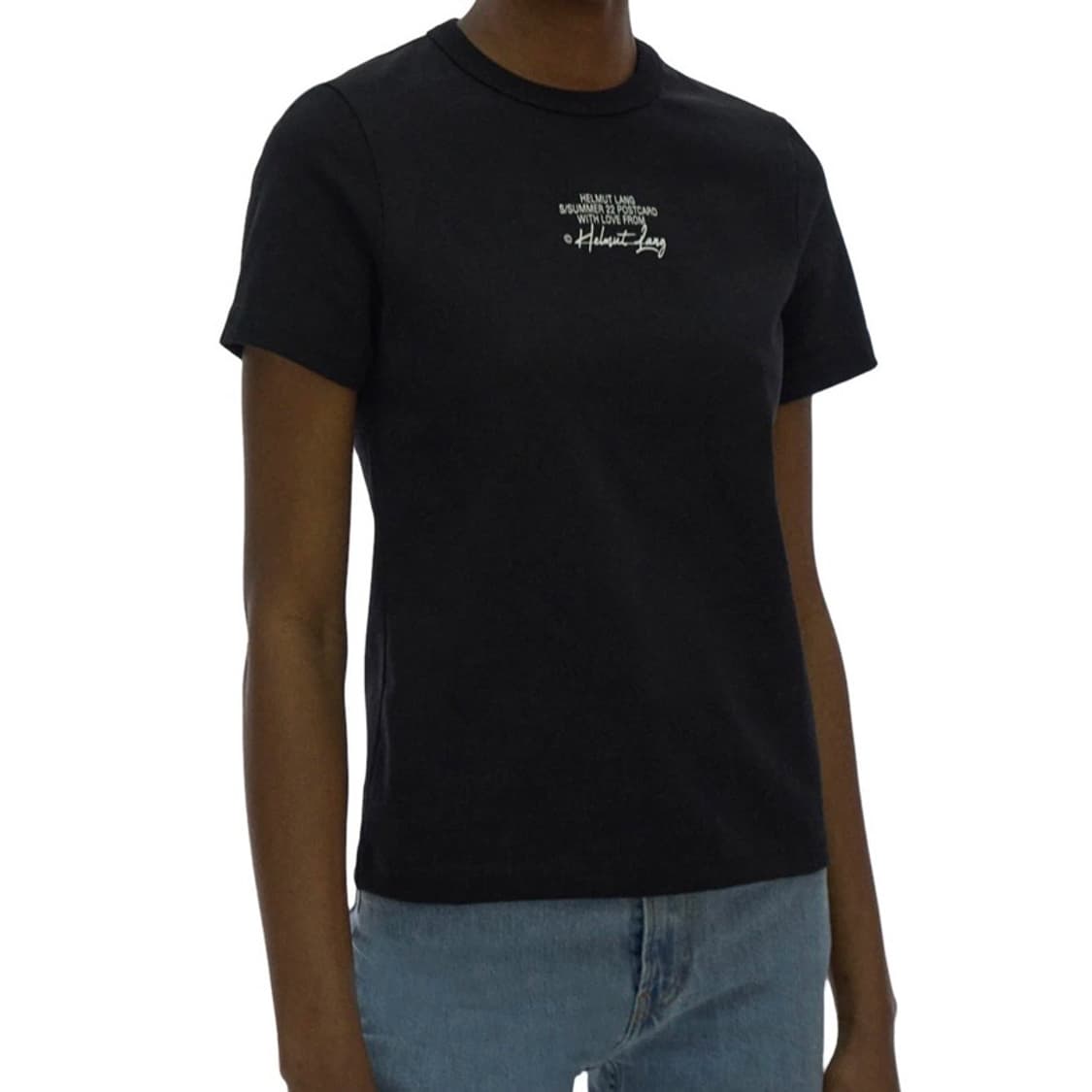 (XS) 헬무트랭 postcard 베이비 티셔츠 여성 (새상품) 상품이미지5