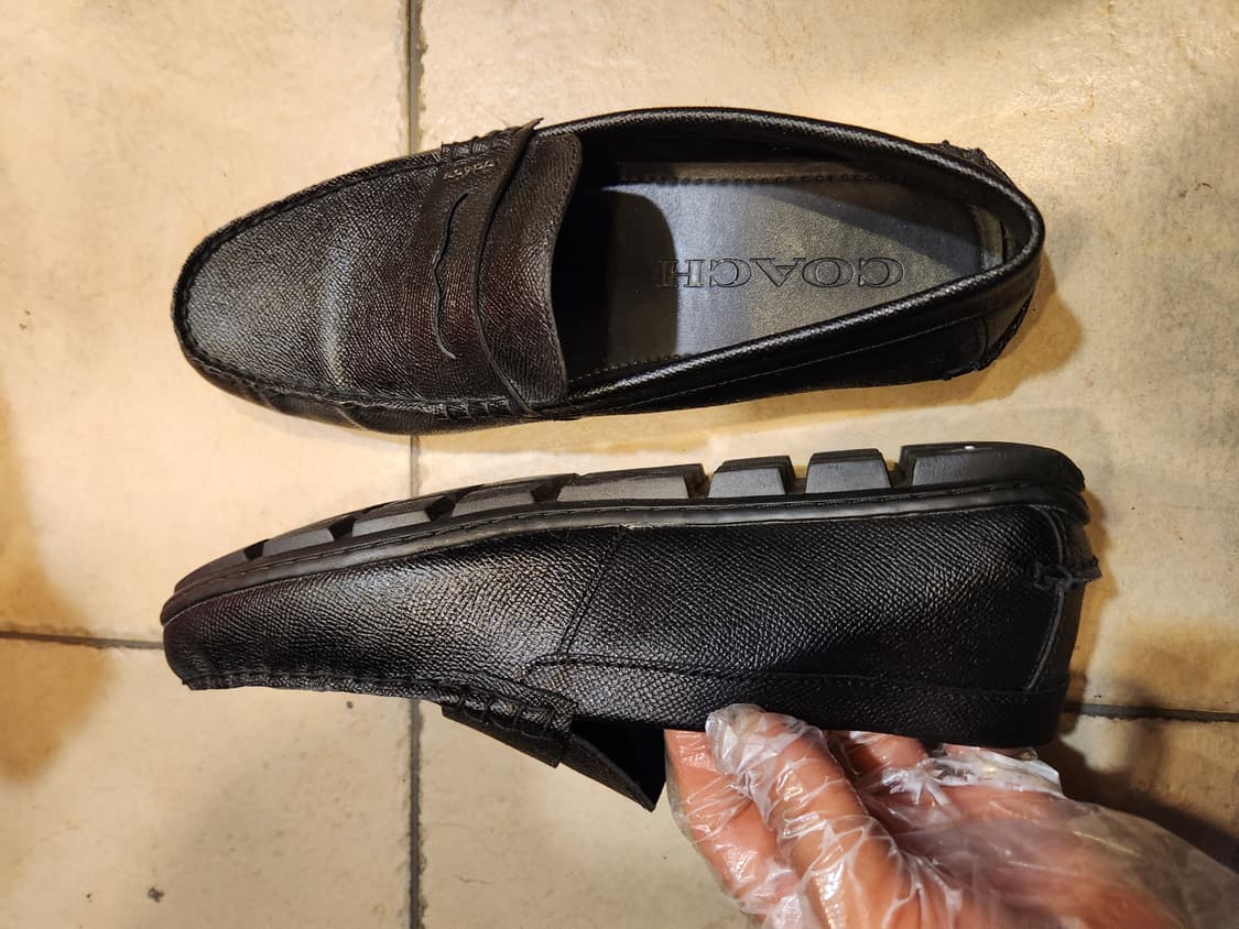 코치 남성 블랙 로퍼  상품이미지4