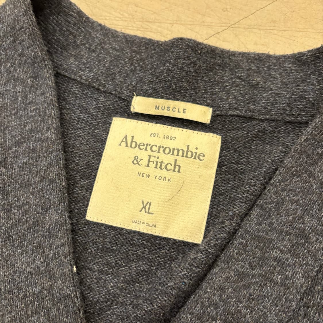 아베크롬비 네이비 가디건 상품이미지3