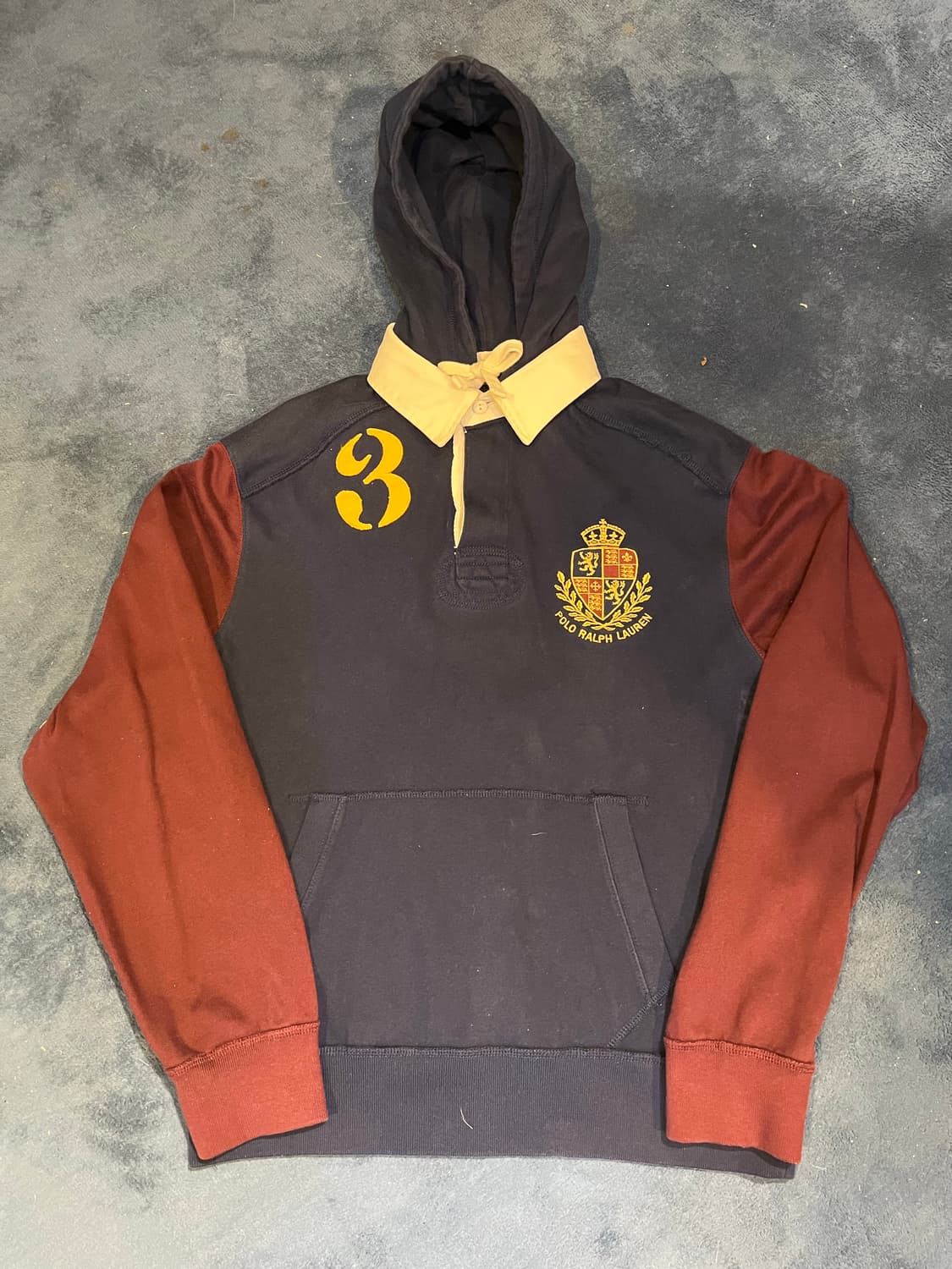 폴로 랄프로렌 럭비 후드 셔츠 상품이미지3