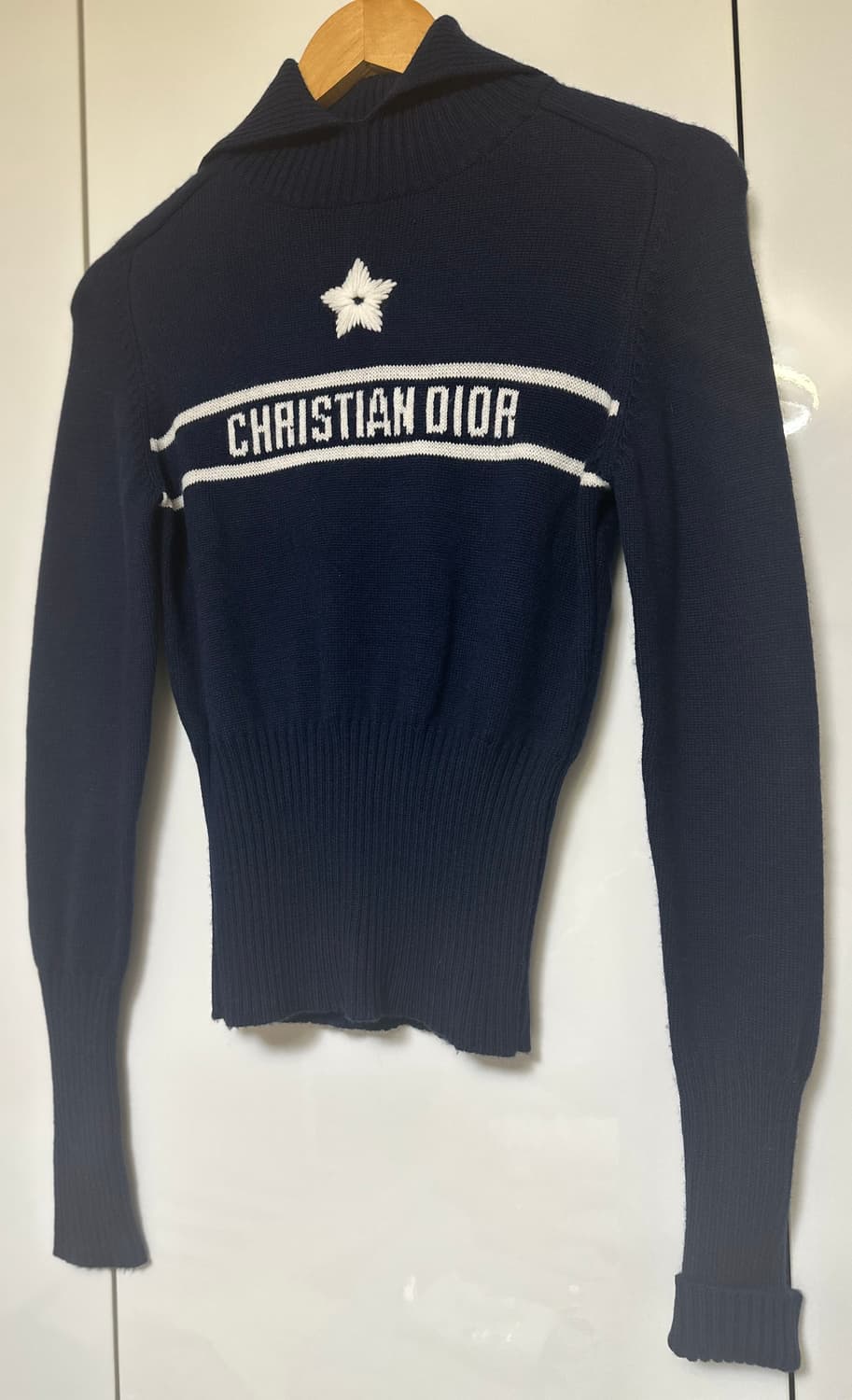 크리스찬 디올 네이비 울니트 정품 상품이미지4