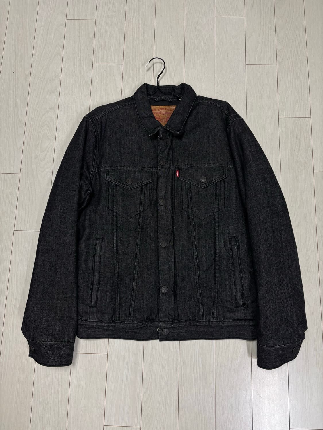 [S] 리바이스 누빔 흑청 자켓 상품이미지1