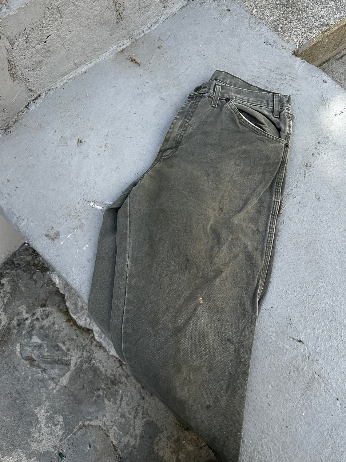 Dickies 디키즈 올리브 카펜터 워크팬츠 상품이미지7