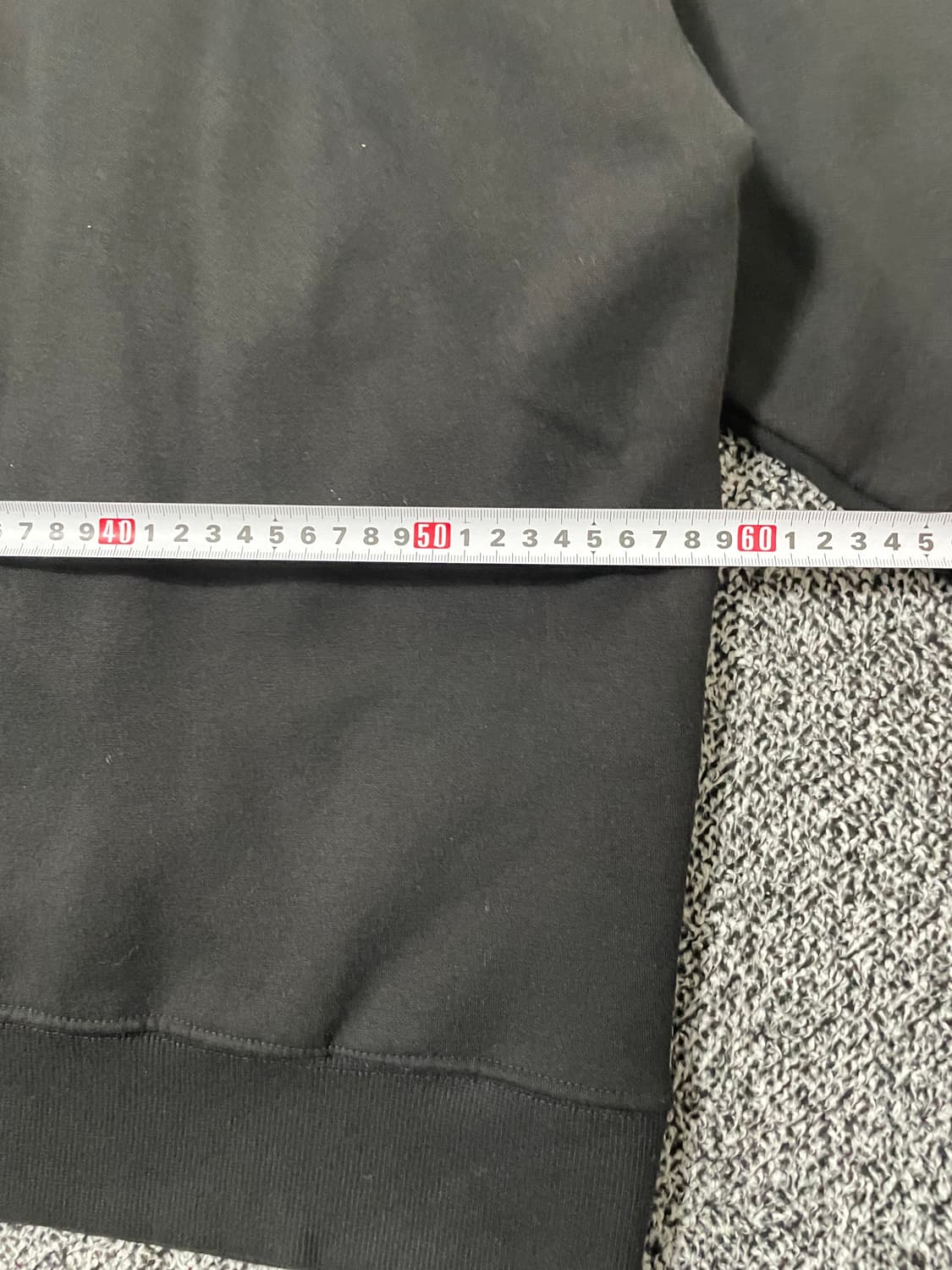 빈티지9. 피어오브갓 피오갓 빅 G 로고 크루넥 맨투맨 스웻셔츠 블랙 상품이미지6