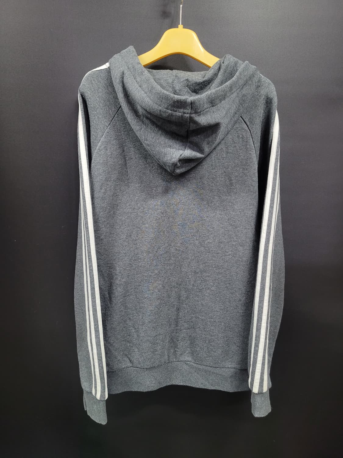 아디다스 불꽃 파이어버드 회흰 그레이 후드집업  상품이미지4