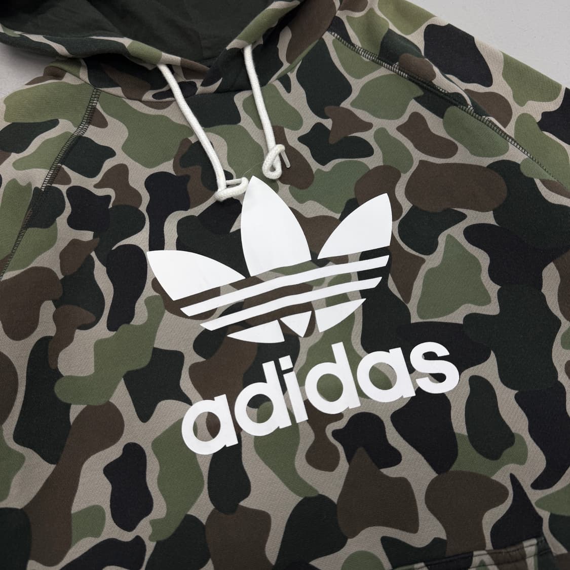 아디다스 카모 파이어버드 빅로고 후드티 상품이미지3