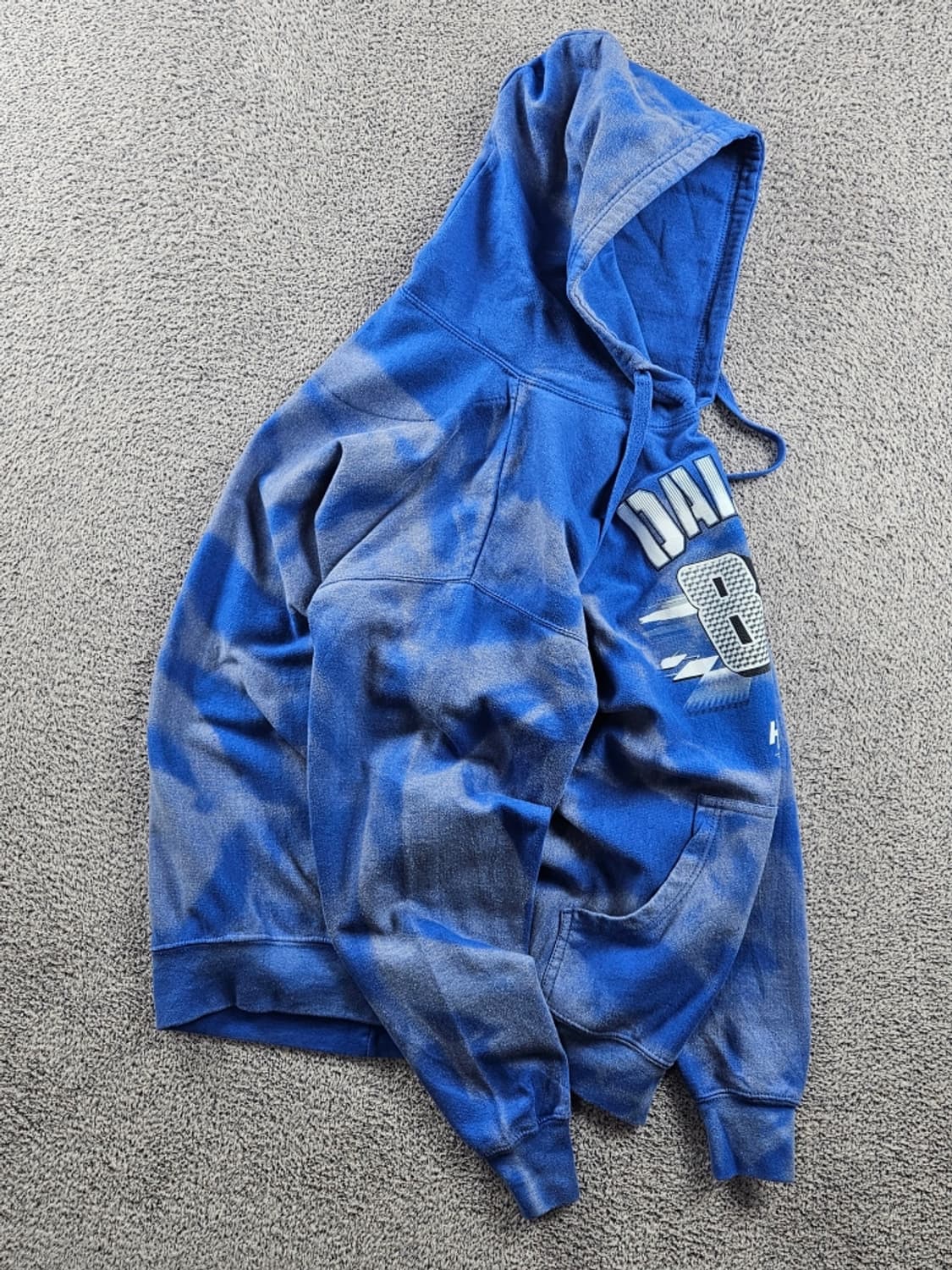 나스카 데일 주니어 다잉워시드 커스텀 후드 티셔츠 (XL추정)/10880 상품이미지4