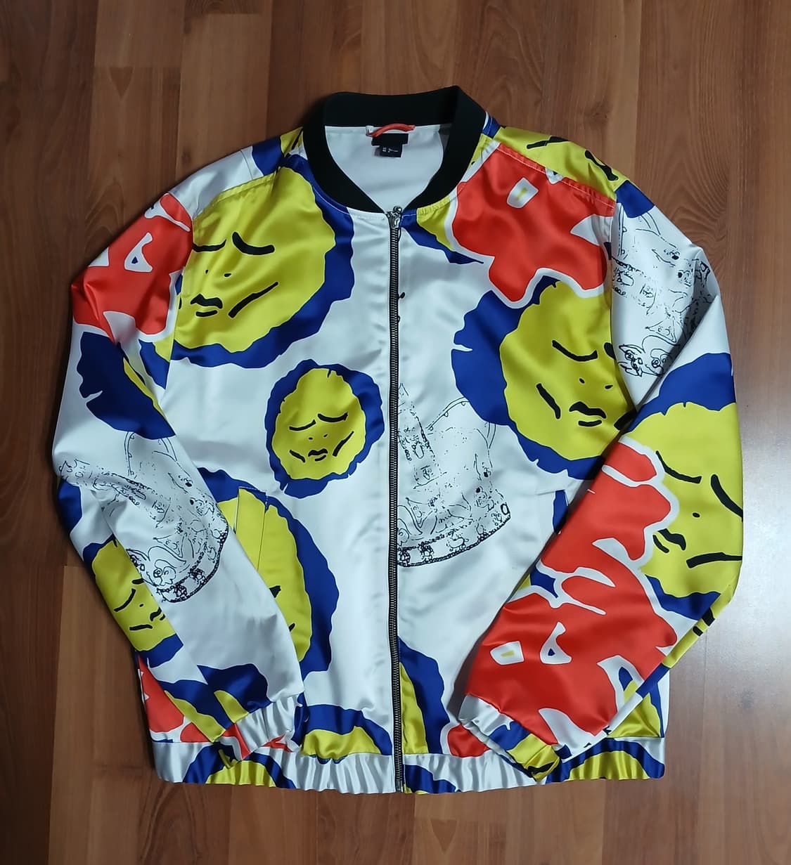 H&M 팝아트 봄버 자켓 L 상품이미지1