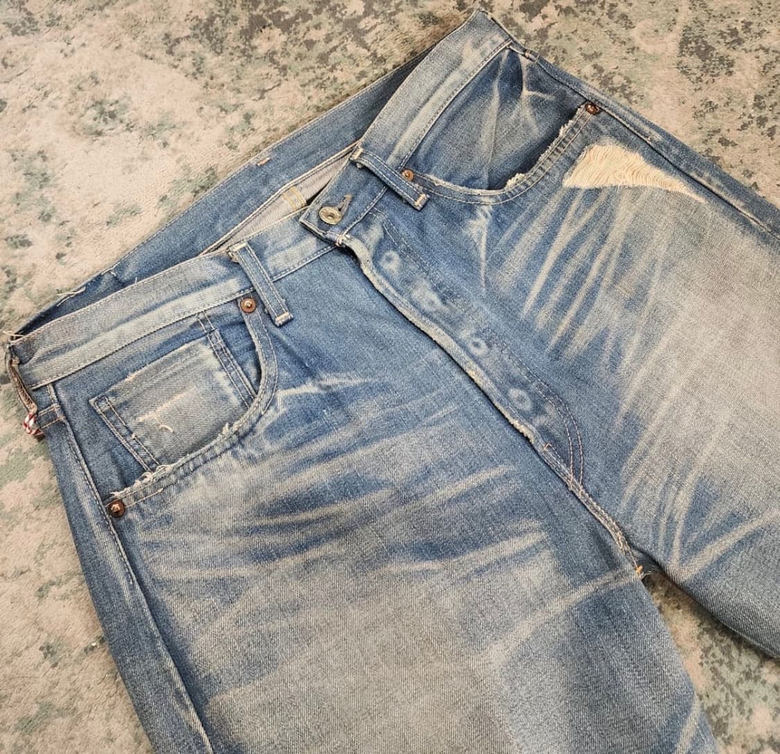 lvc 44501xx 대전모델 셀비지 팬츠 상품이미지4