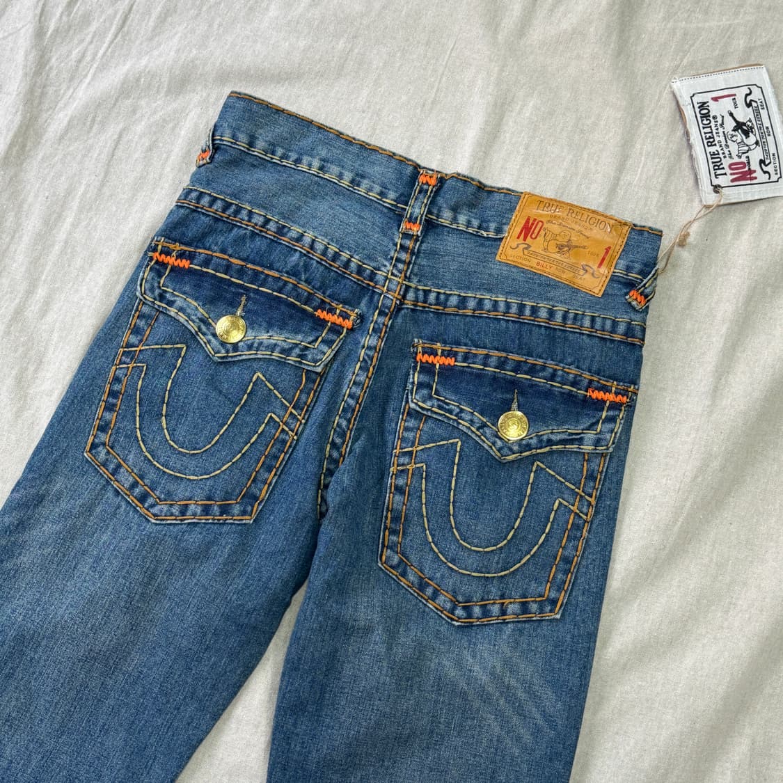 트루릴리젼 usa 빌리 레인보우 데님팬츠 30 상품이미지2