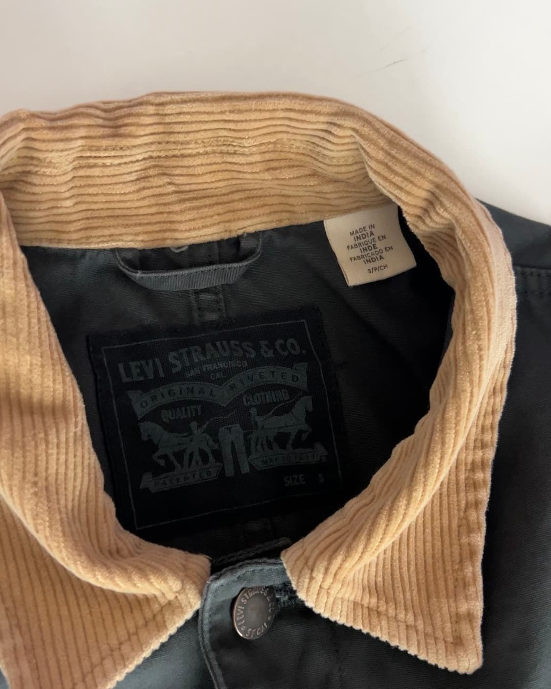 리바이스 초어 자켓 S 상품이미지5