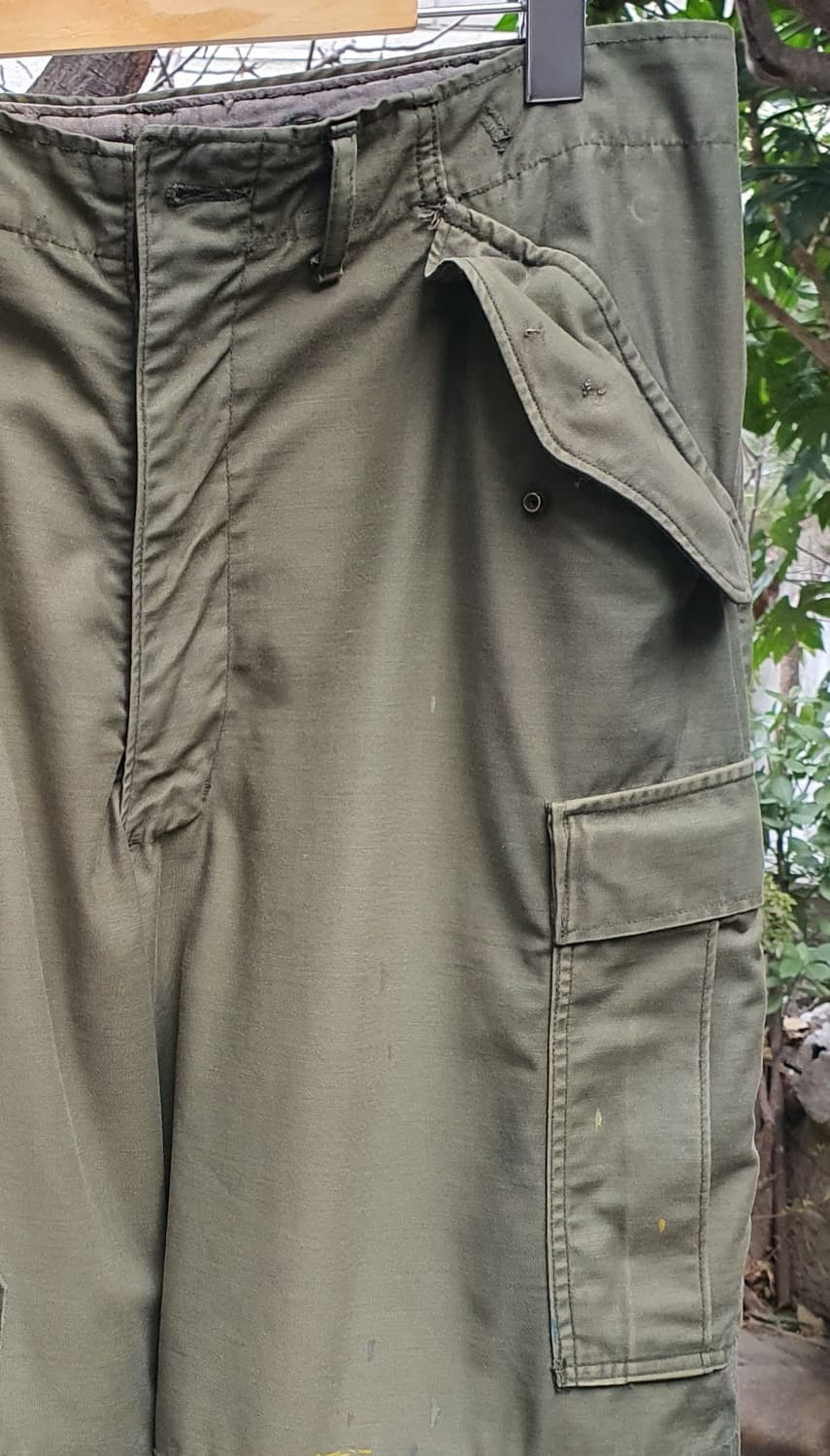 m65팬츠 빈티지 커스텀[ 업그레이드버전/ 에시드머드/하드워싱/썬페이딩] 상품이미지6