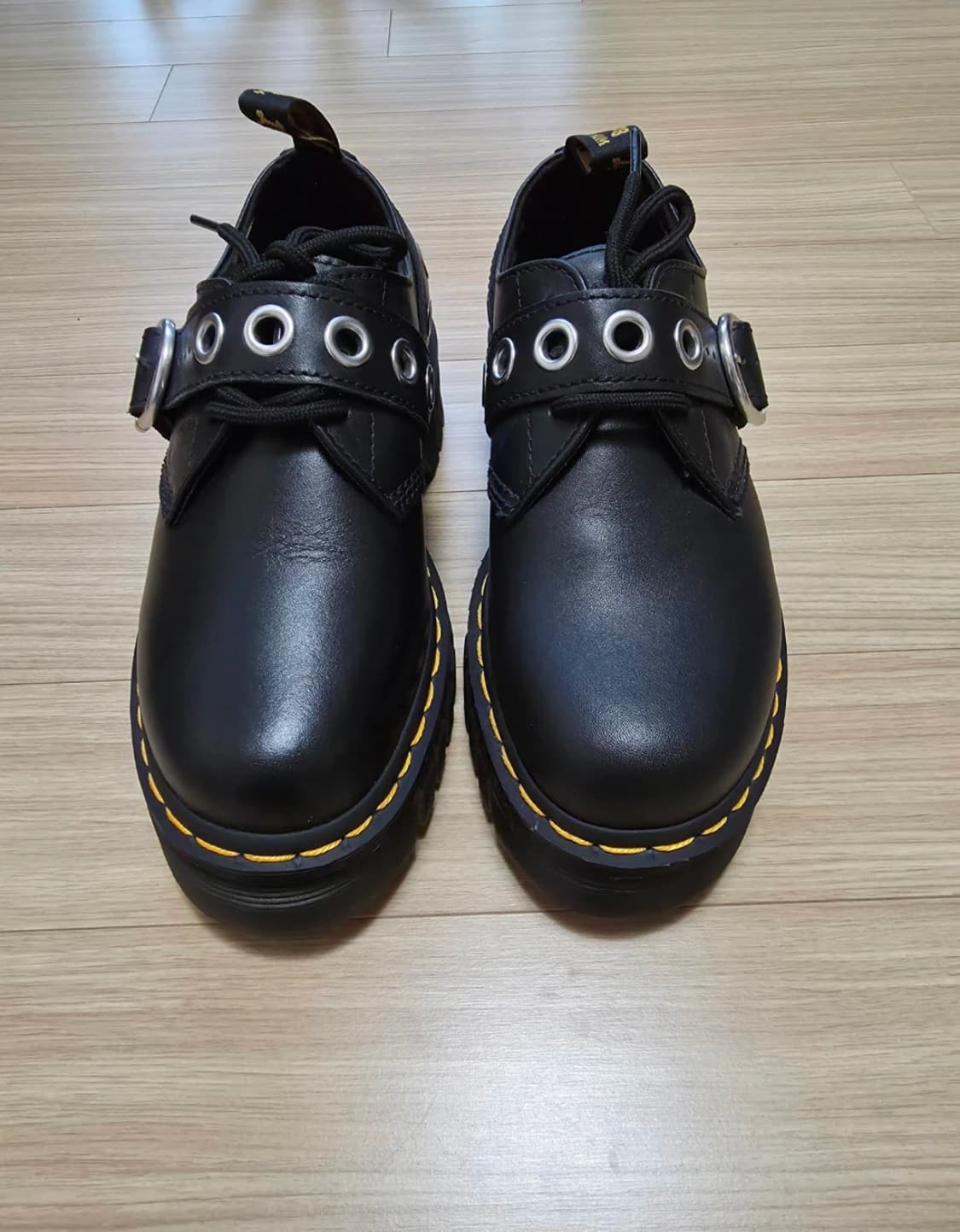 닥터마틴 1461 벅스 슈즈 블랙 새상품급 UK5 240사이즈 상품이미지1
