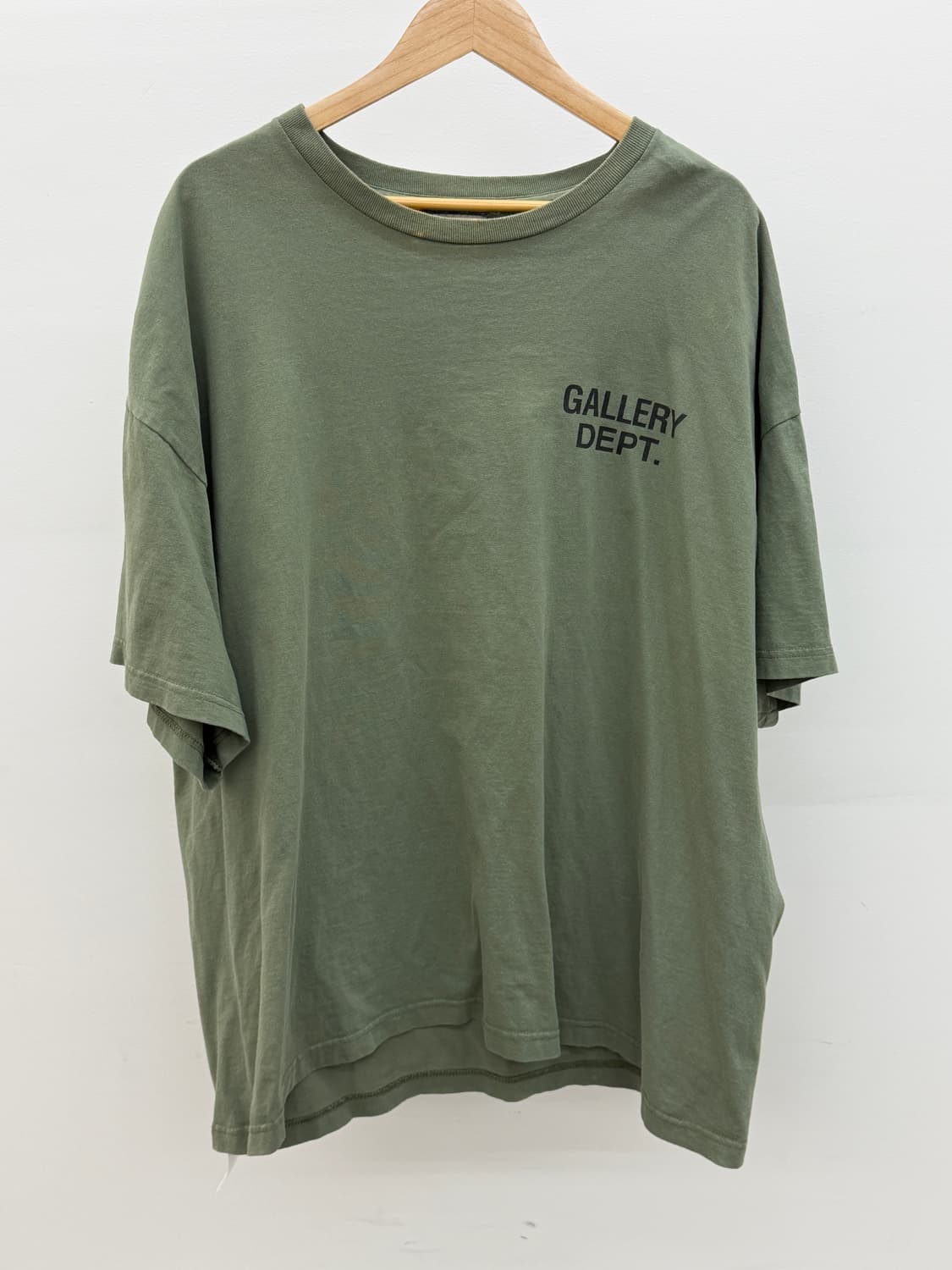 갤러리티파트먼트 반팔티 그린XXL 상품이미지1