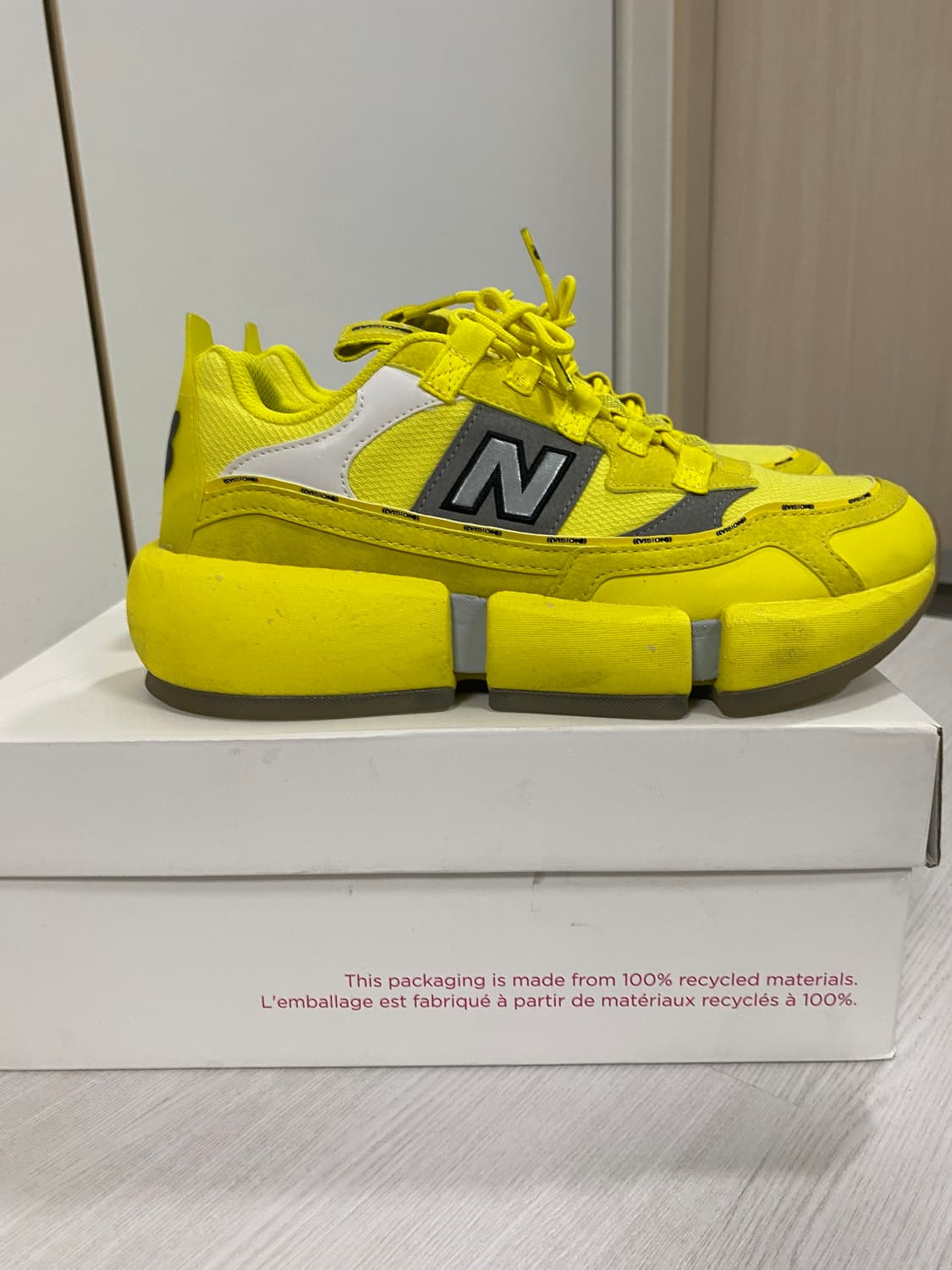 뉴발란스 제이든 스미스(jaden smith) 비전레이서 옐로우 상품이미지3