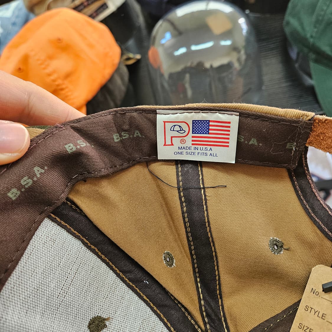 90s 미국보이스카우트 볼캡 상품이미지5