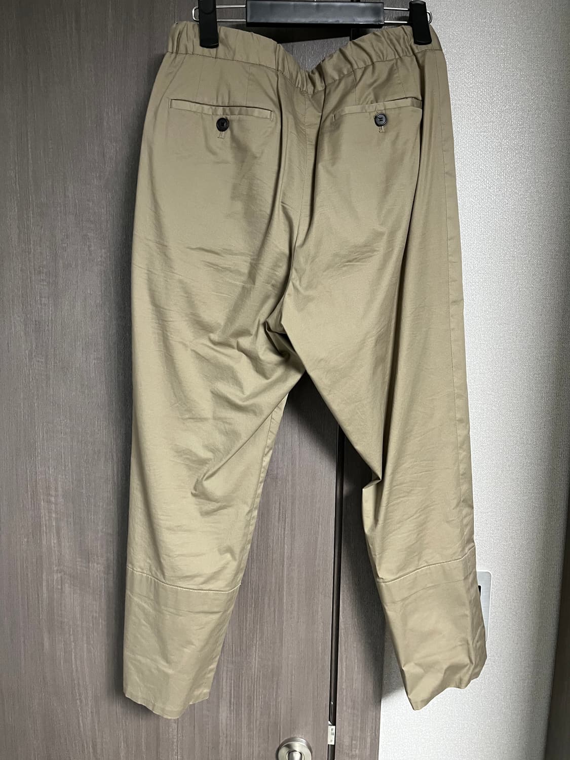 우영미 베이지 밴딩 팬츠 상품이미지2