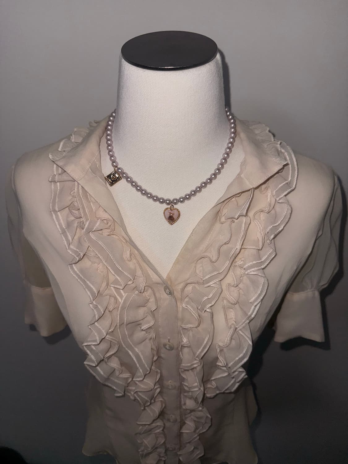 Viburnum shop 프린세스 아카이브 연보라진주 목걸이 상품이미지8