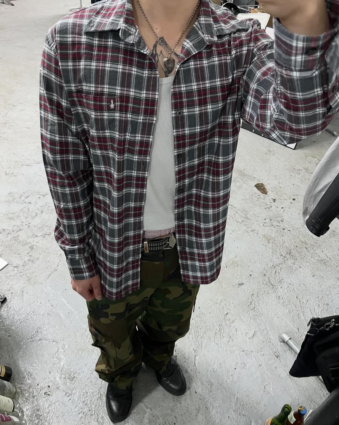 Hush Puppies check shirt 상품이미지1